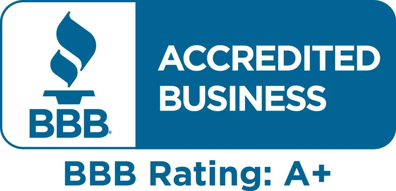 BBB Accredited Business, A+ rating